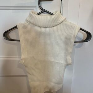 White turtleneck